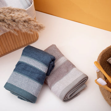 Ritchie's Lifestyle Bamboo 450 GSM Hand Towel (Pack of 2)